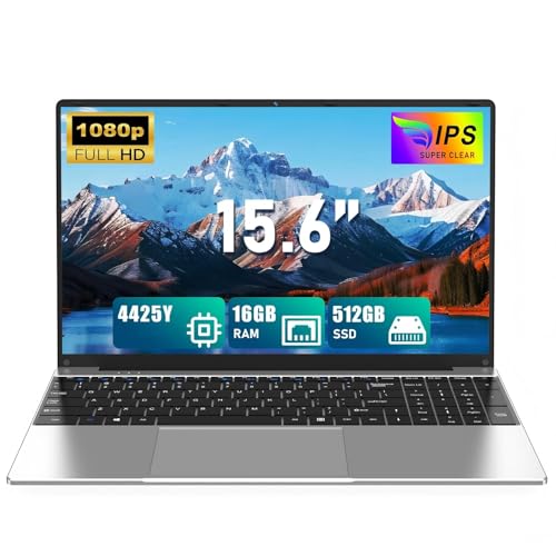 CHIFUYOU Computer portatile 512 GB SSD 16 GB RAM DDR4 Computer...