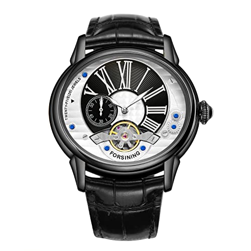 Image of FORSINING Classic Automatic Mechanical Men Wristwatch Military Army Sport Big Roman Number Top Brand Luxury Watch