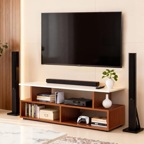 ABOUT SPACE TV Stand - Engineered Wood TV Showcase with Foot Pad ...