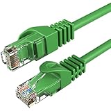 Cables Direct Online Cat6 5FT Network Ethernet Patch Cable, 550Mhz Internet Wire, Compatible with PC, Laptop, Modem, Router, TVs, Printer Cord, Consoles for Home and Office, Green
