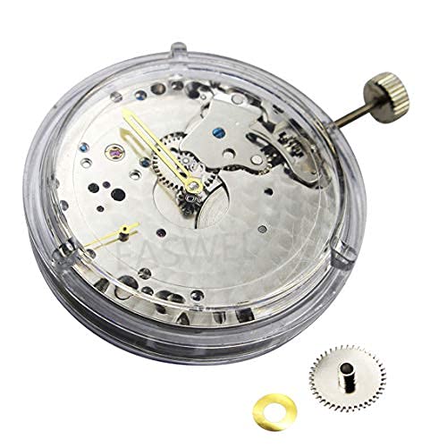 EASWELMechanical Hand Winding 6497 Seagull st36 Watch Movement Whole p29 44mm Stainless Steel Watch Case fit 6497/6498 ST3600 Movement Watch