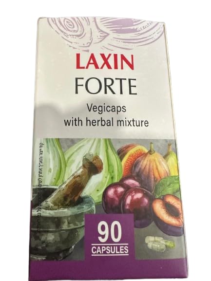 EISHES CHAYIL Laxin Forte 90 Capsules Kosher Badatz Jerusalem Regulate Bowel Movement