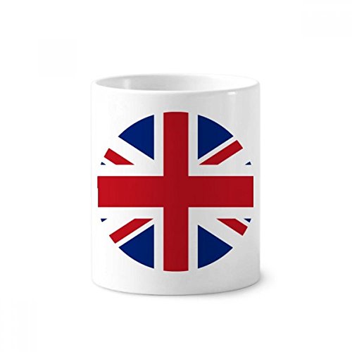 Gobelet en céramique drapeau Royaume-Uni 350ml pour brosse à dents et stylos