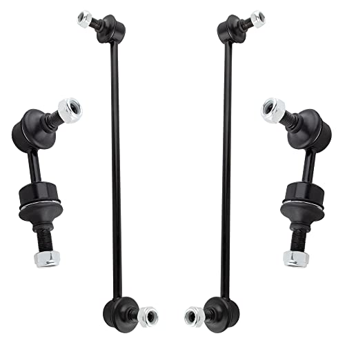 BOXI 4pcs Front and Rear Sway Bar End Links Fit for Hyundai Sonata 2011-2012 / for Kia Optima 2011-2012 - Sedan 4-Door 2.0L 2.4L | K750610 K750611 K750603
