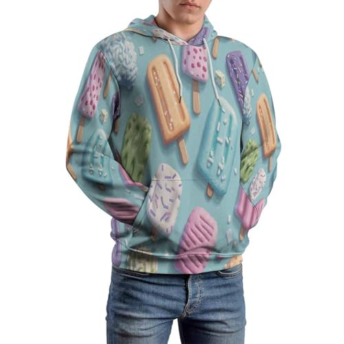 Sweats de sport crewneck imprimé dessin animé | Pull à manches longues unisexe