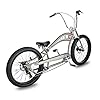 MICARGI Vancouver GT7 Cruiser Bike 26" Stretch Chopper Bike, 7-Speed Beach Cruiser with Fat Tires, Extra Long Bike Frame for Adults, Men and Women (Matte Grey) #5