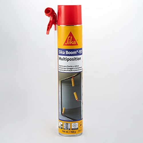 Sika Boom-151 Multiposition, Espuma de poliuretano de alta expansión, listo para su empleo,...