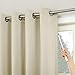 Sun Zero 50955 Easton Extra-Wide Blackout Sliding Patio Door Curtain Panel with Pull Wand, 100
