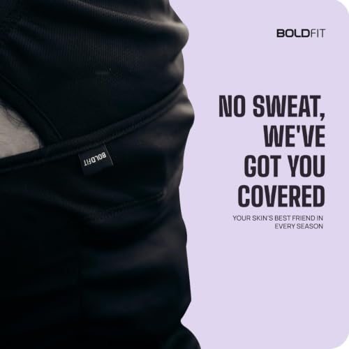 Image of Boldfit face mask for Bikers Full face mask for Bikers Helmet Head Cover Balaclava for Men Bike Riding & Biker Head Cover for Helmet for Men Balaclava for Adult Black Masks for Bike Riding - Black