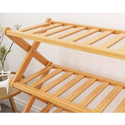 Étagère à chaussures pliable gain de place pour optimiser les petits rangements