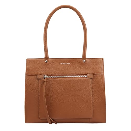 Sac à bandoulière en cuir Lloyd Baker London DIXIE fermeture éclair 100 % véritable