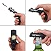 Cap Gun Bottle Opener Cap Gun Launcher Shooter Beer Openers Plastic Beer Bottle Opener for Home Bar Party Drinking Game(Black) ¡­