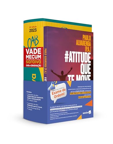 Kit Vade OAB e Graduação + Atitude Que Te Move - 24ª Edição 2023
