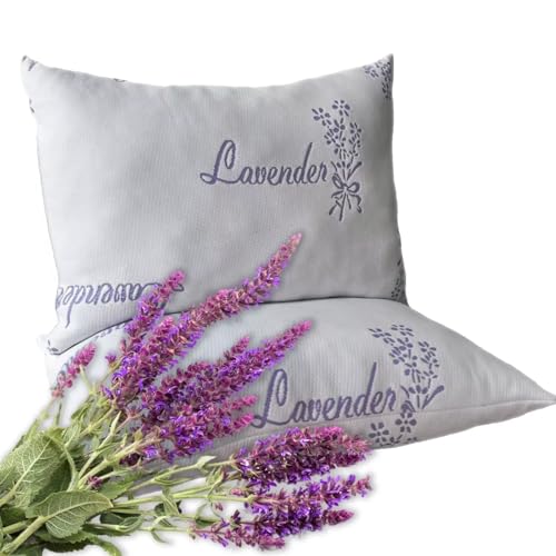 NIMORA Hotel Quality Memory Foam Pillow - Lavender Scented, Copper Infused, Ice Cool Technology (Lavender Scented Pillow, 1)