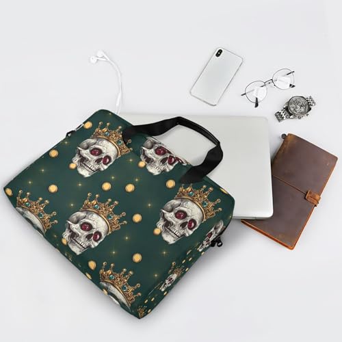 Funda portátil Alaza Skull para laptops de 13-15.6 pulg miniatura 7