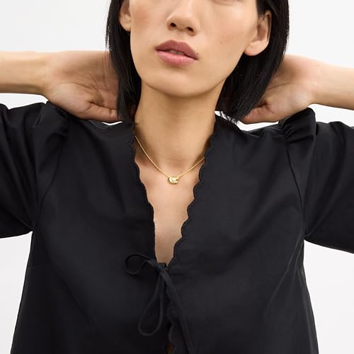 Coach Women's Pearl Signature Pendant Necklace3