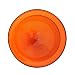 Achla Designs Crackle Glass  Bowl, 12-in, Mandarin