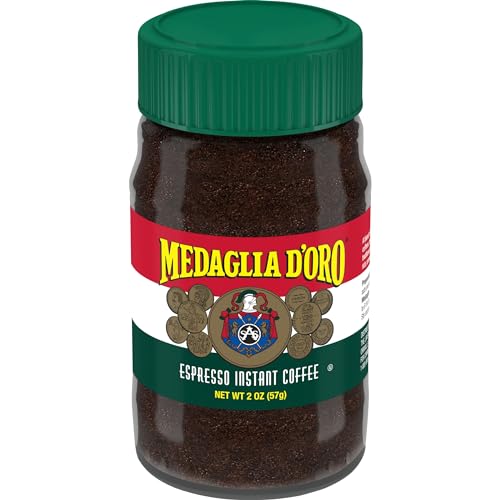 Medaglia D'Oro Espresso Style Instant Coffee, 2 Ounces (Pack of 1...