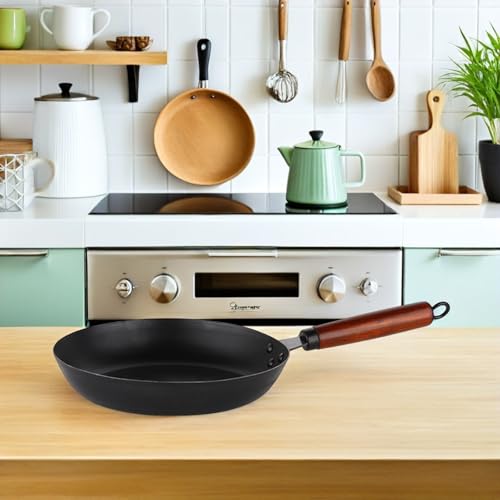 Sartén Wok de Hierro Fundido Antiadherente 24 cm miniatura 7