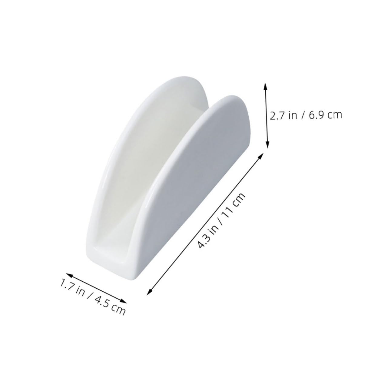 SOIMISS 2pezzi Porta Tovaglioli in Ceramica da Tavola Organizzatore di Tovaglioli per Cucina Cena e Ristoranti