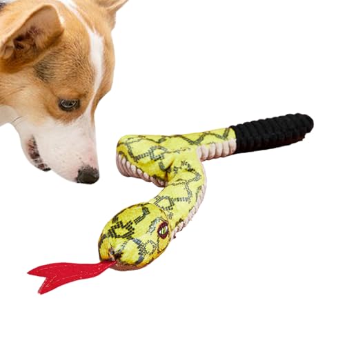 Nadsrpn Hundespielzeug aus Plüsch, mit integriertem Tonpapier, quietschendes Hundespielzeug, für interaktives Spielen, geistige Stimulation, Welpen, mittelgroße und große Rassen, Geburtstag-7