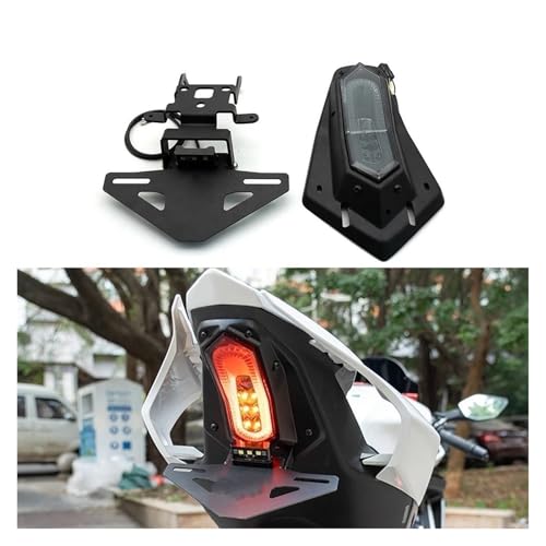 Support de plaque d'immatriculation moto arrière queue bien rangée CFmoto 675