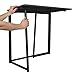 Organize It All Foldable Desk | No Tools Required | Scratch Resistant | Black Iron Base | Sleek Black Top Design | Dimensions 31.5