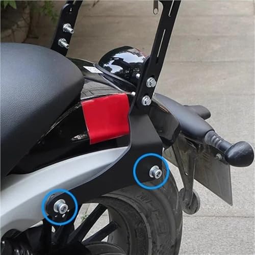 Dossier passager Keeway V302c avec coussin de protection premium
