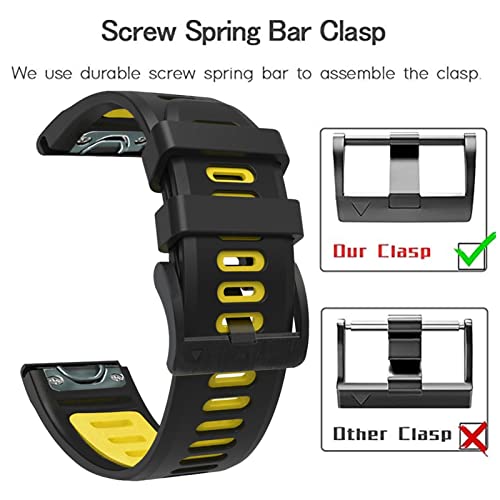 Bracelet silicone Garmin Descent Mk2 résistant à l'eau pour la plongée - 6