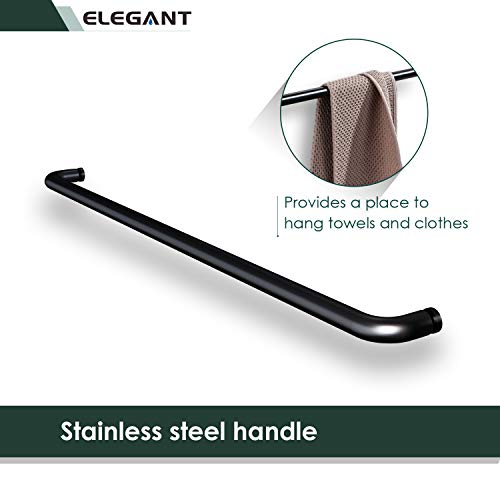 Elegant Bathtub Shower Door 60" W X 62" H Semi-Frameless Bypass Tub Doors Shower Doors Glass Sliding 60 Inches With 1/4" Clear Glass In Black Hardware Bathtub Sliding Doors #TOP2