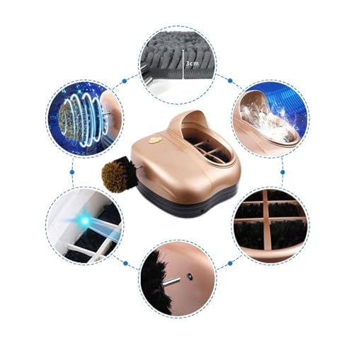 Máquina automática de limpieza de zapatos, limpieza inteligente de suelas, pulidora eléctrica de zapatos para uso doméstico y de hotel - imagen 5