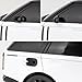 TGRCM-CZ 1:24 Range Rover Die-cast Model Vehicle with Sound & Light, Off-Road Vehicle with Pull Back Function & Openable Doors - Realistic Details for Collectors & Gifts Black-White
