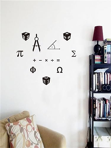 Vinilo Decorativo de Pared Matemáticas ANFRJJI JZY051 miniatura 7