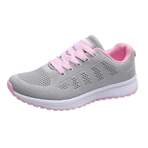 Sneakers femmes rondes anti fatigue avec semelle plate et aérée