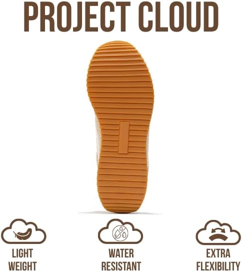 Project Cloud Fashion Sneakers for Women 2026 – Lightweight Lace-Up Shoes for Women with Memory Foam Insoles – Trendy Womens Shoes – Non-Slip, Comfortable Womens Sneakers (Madison) - Image 5