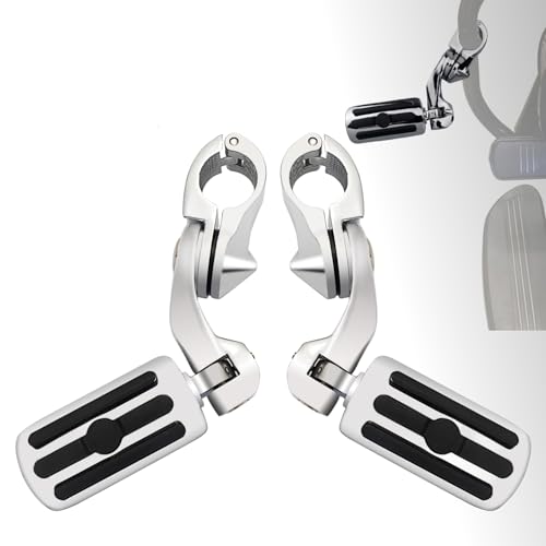 Kit de montage repose-pieds 1-1/4" pour pare-cylindre de moto Harley Davidson