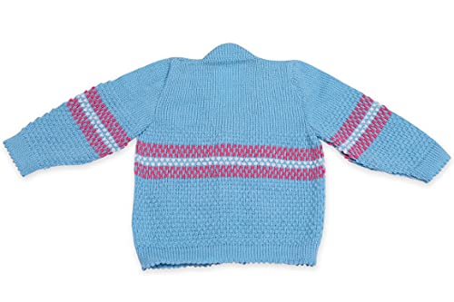 Image of CUBS & HUGS Baby-Boys Wool V-Neck Knitted Sweater Leggings Cap Booties