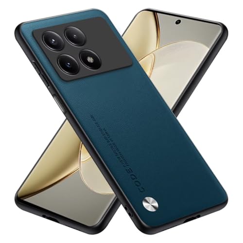 RankOne Hülle kompatibel mit Poco X6 Pro 5G (6.67) Stoßfeste Silikonhülle Handyhülle - Saphir