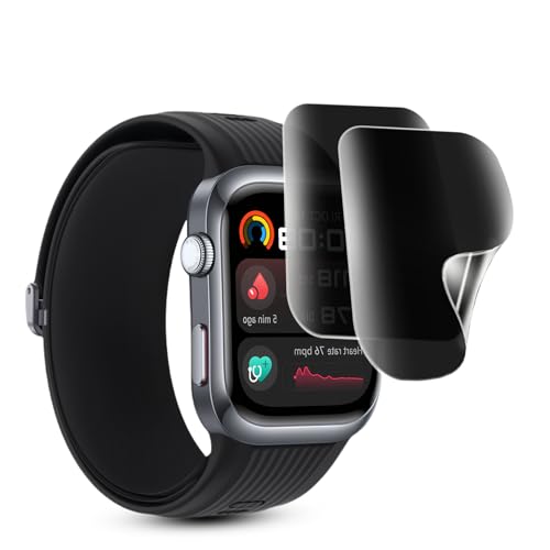 【2枚セット】For HUAWEI WATCH D2 保護フィルム 軟 覗き見防止 TPU素材 for HUAWEI WATCH D2保護フィルム のぞき見防止フィルム 貼り付け簡単/気泡ない/指紋防止/スクラッチ防止/傷つきにくい/プライバシー保護 fo