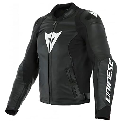 Dainese Chaqueta de piel para moto Sport Pro 58