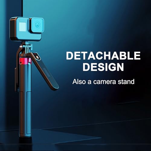 Perche à selfie pour téléphone Astro compacte avec support rotatif et stabilisation - 5