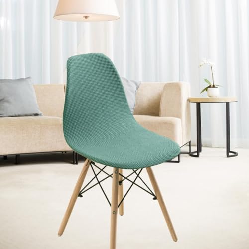 Enakshi® Armless Shell Chair Seat Cover Mid-Century Living Room Slipcover Green|Home & Garden |Furniture |Slipcovers