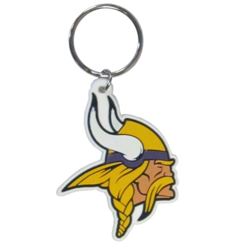 NFL Minnesota Vikings Flex Rubber Key Chain