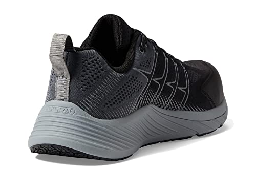 Merrell Merrell Men's Moab Flight Carbon Fiber Industrial Shoe, Black/Monument, 9