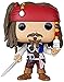 ¡Figura pop de vinilo pop! Figura de vinilo Jack Sparrow Collective Figurine Master of the Film Series Classic Pirates of the Caribbean 10 cm