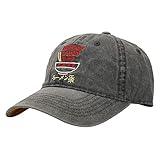 Naruto Shippuden Ichiraku Ramen Shop Adult Black Pigment Dye Wash Baseball Cap