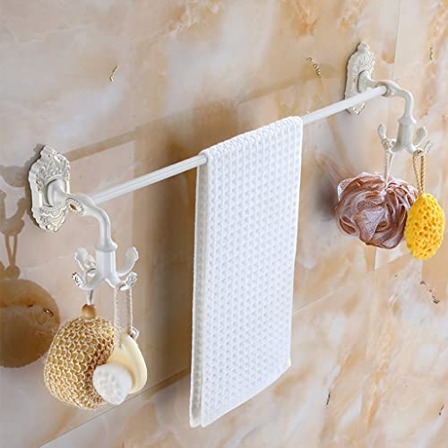 Étagère de salle de bain et crochet pour suspendre le linge de douche en famille