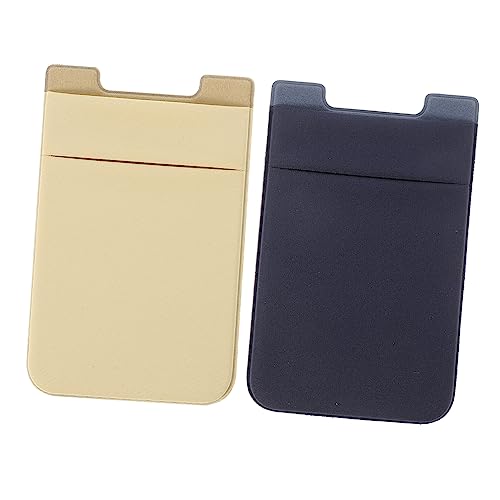 2 Pezzi Custodia Porta Carte Doppio Slot Portafoglio Di Credito Moda Marmo