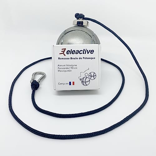Eleactive® Ramasse Boule de Pétanque Magnétique Premium Accessoire pour Amateurs Compétition...