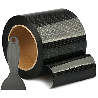 RVINGPRO RV Underbelly Tape 4" x50', RV Underbelly Material, Waterproof Permanent Sealing Adhesive for RV, Camper Travel Trailer, Mobile Home, Tear Repair Patch